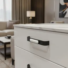 Keramička ručka FARO / Crna mat