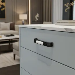 Keramička ručka FARO / Crna mat