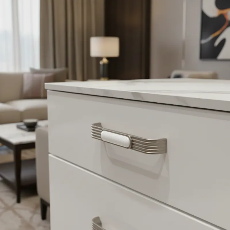 Keramička ručka FARO / Brušeni nikal