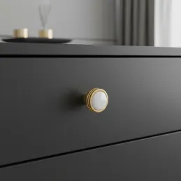 Keramička ručka knop FARO / Matirano zlato