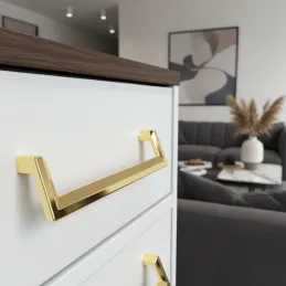 Ručka AMORA / Zlatno sjajna