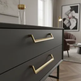 Uchyt AMORA / Zlatna mat