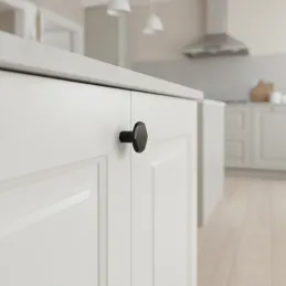 Ručka knopka LAMEGO / Crna mat