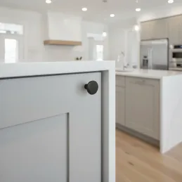 Ručka knopka LAMEGO / Crna mat