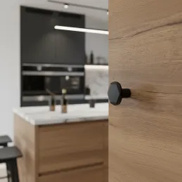 Ručka knopka LAMEGO / Crna mat