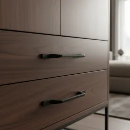 Ručka ELIDA / Crna mat završna obrada