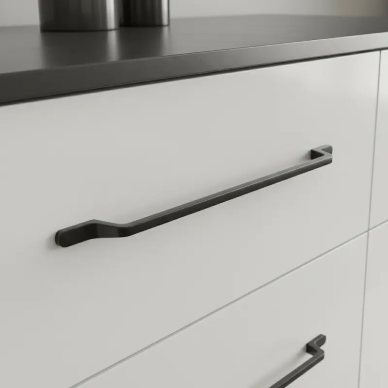 Ručka ELIDA / Crna mat završna obrada