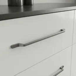 Ručka ELIDA / Siva satenska