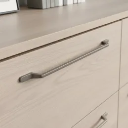 Ručka ELIDA / Siva satenska