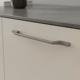 Ručka ELIDA / Siva satenska