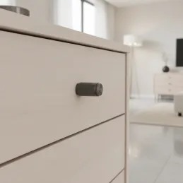 Ručka knopka LAYLA / Crni grafit