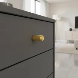 Ručka knopka LAYLA / Brušeno zlato