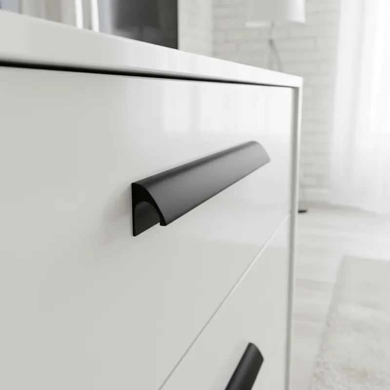 Ručka NALU / Crna mat