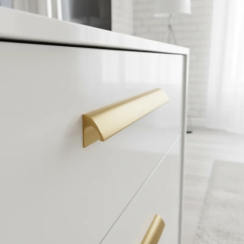 Ručka NALU / Matirano zlato