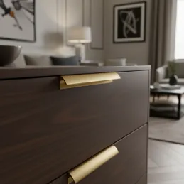 Ručka NALU / Matirano zlato