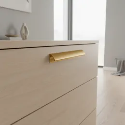 Ručka NALU / Matirano zlato