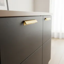 Ručka NALU / Matirano zlato