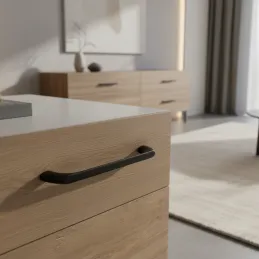 Ručka PAMELA / Crna mat