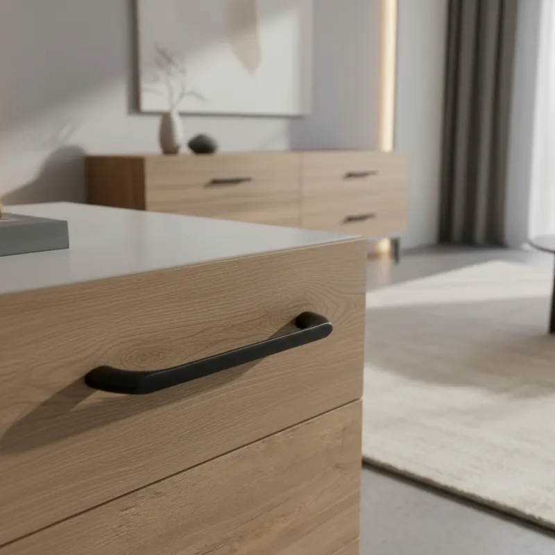 Ručka PAMELA / Crna mat