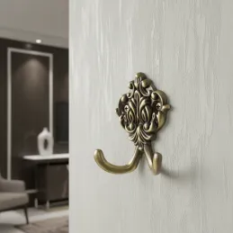 Rustikalna vješalica RITUAL / Antički mesing