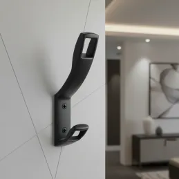 Vješalica PAOLOS / Crna mat