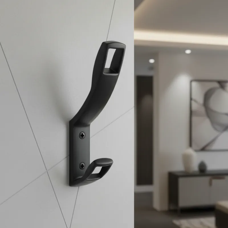 Vješalica PAOLOS / Crna mat