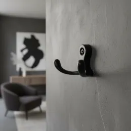 Vješalica MIKEL S / Crna mat