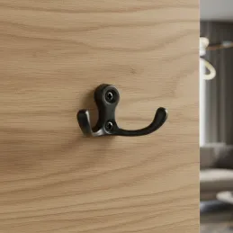 Vješalica MIKEL S / Crna mat