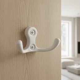 Vješalica MIKEL S / Bijela sjajna