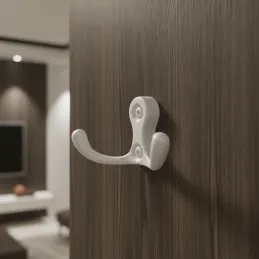 Vješalica MIKEL S / Bijela sjajna