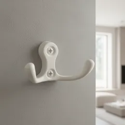 Vješalica MIKEL S / Bijela sjajna