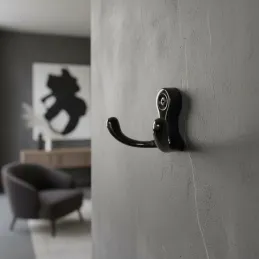 Vješalica MIKEL S / Crna sjajna