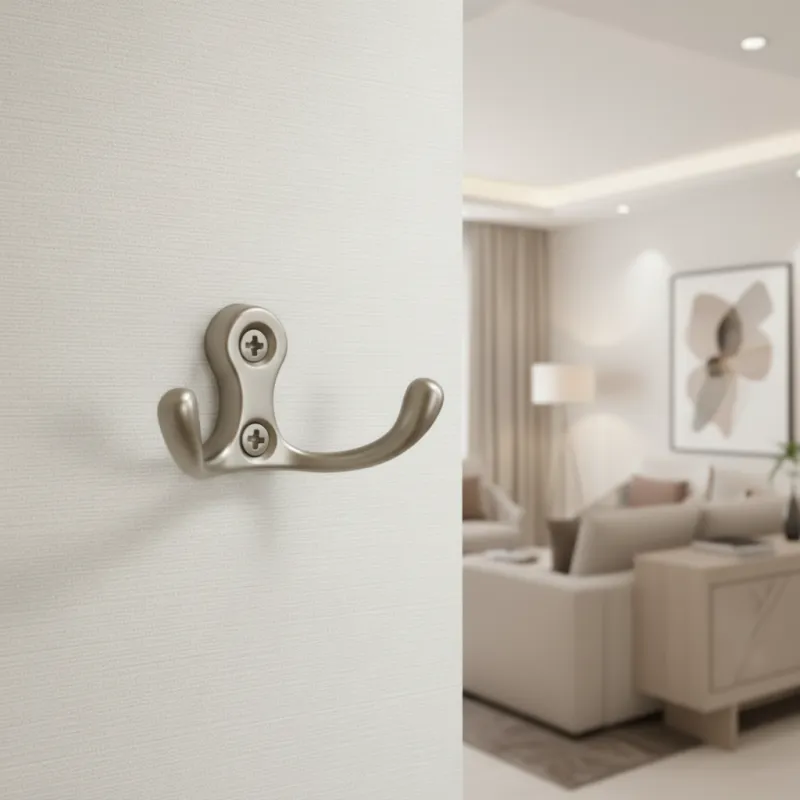 Vješalica MIKEL S / Nikl saten