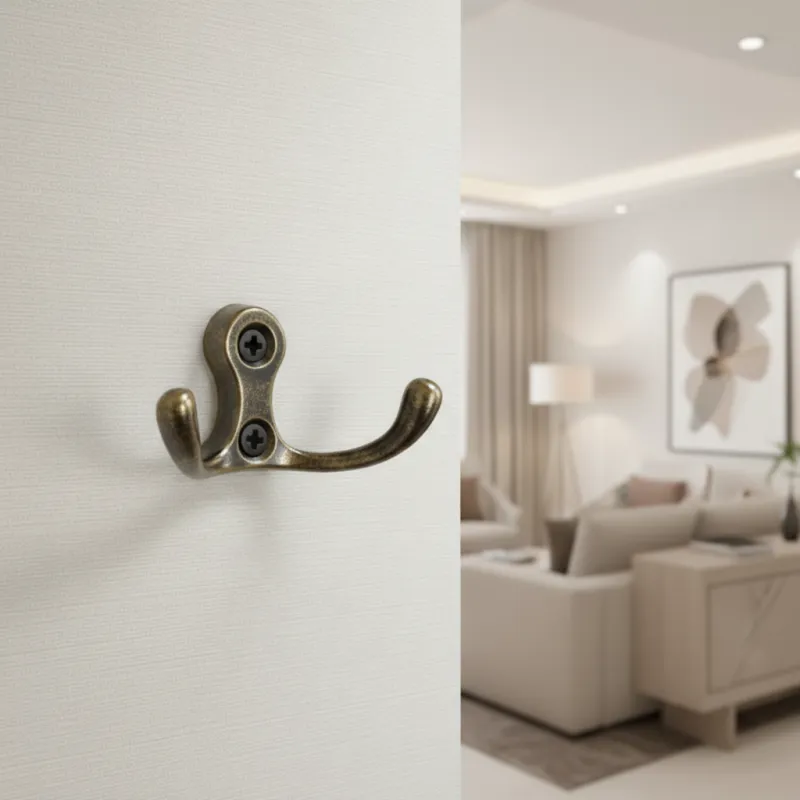 Vješalica MIKEL S / Sjajna patina