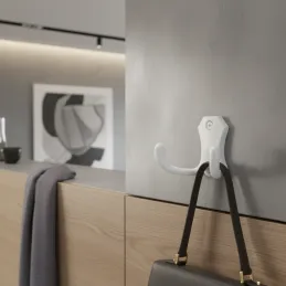 Vješalica MIKEL M / Bijela mat