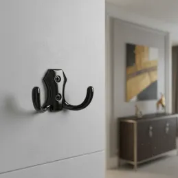 Vješalica MIKEL M / Crna sjajna