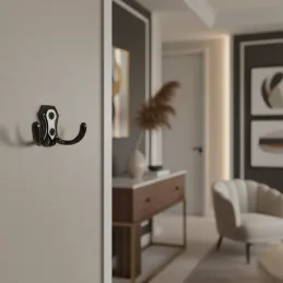 Vješalica MIKEL M / Crna sjajna