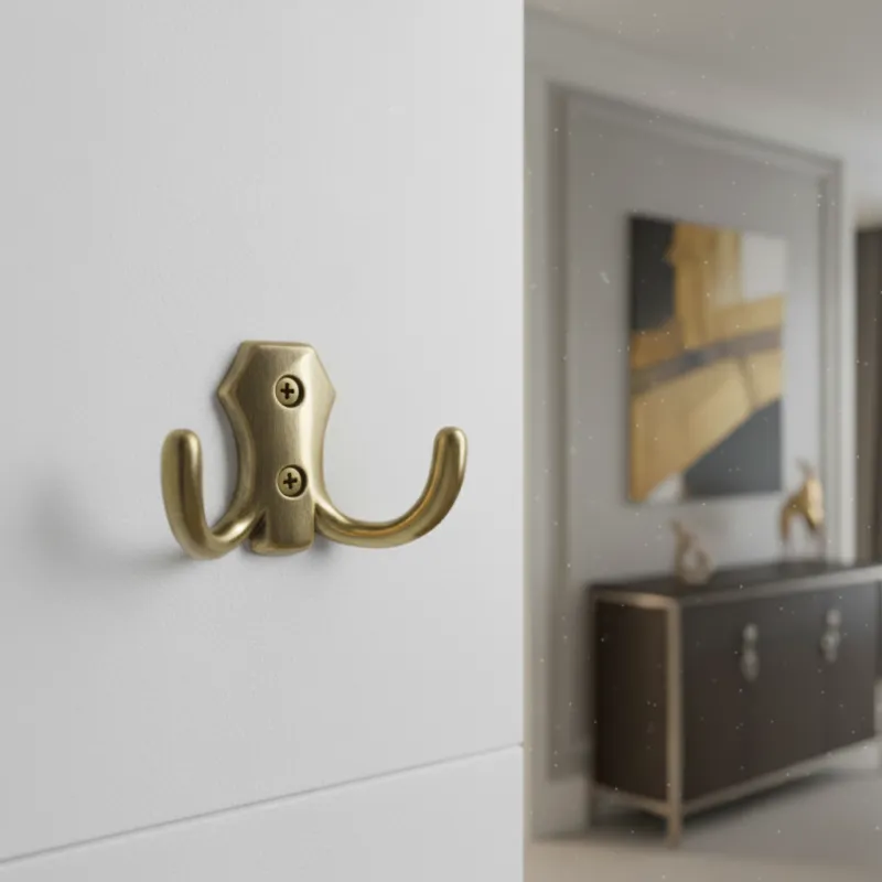 Vješalica MIKEL M / Sjajni mesing