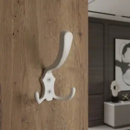 Vješalica MIKEL XL / Bijela mat