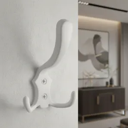 Vješalica MIKEL XL / Bijela mat