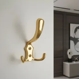 Vješalica MIKEL XL / Zlatna sjajna