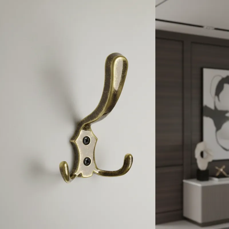 Vješalica MIKEL XL / Sjajna mjed