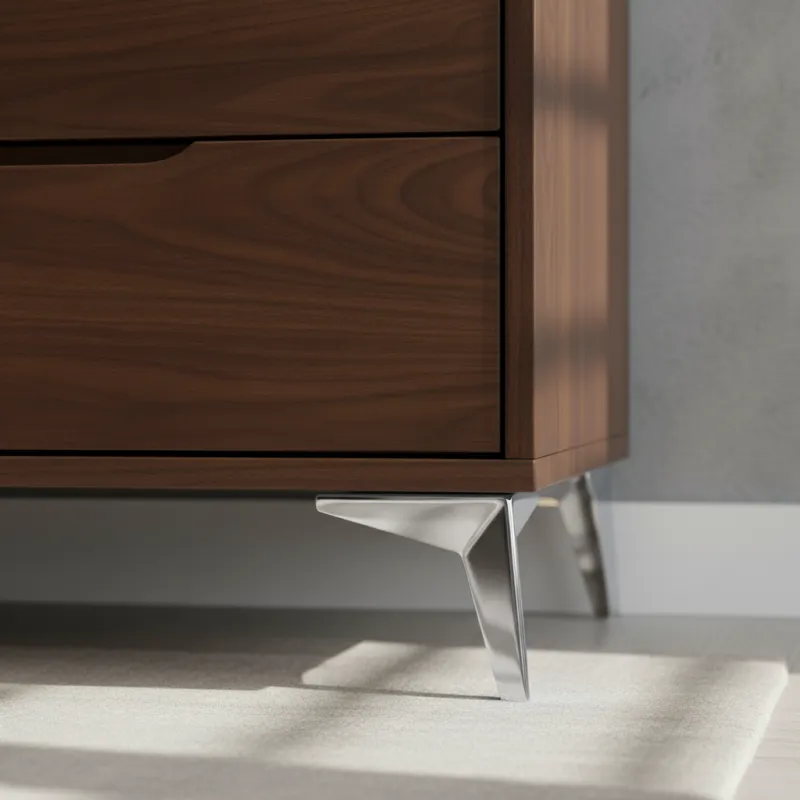 Namještajna nožica LANIA / Sjajni krom