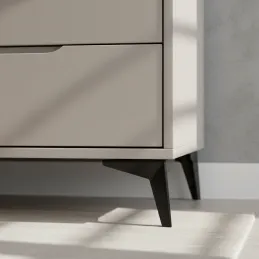 Namještajna nogica LANIA / Crna mat