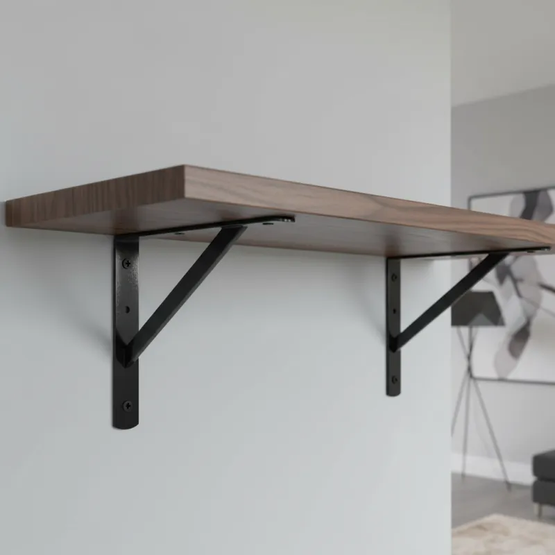 Držač police ELON 300 / Crna