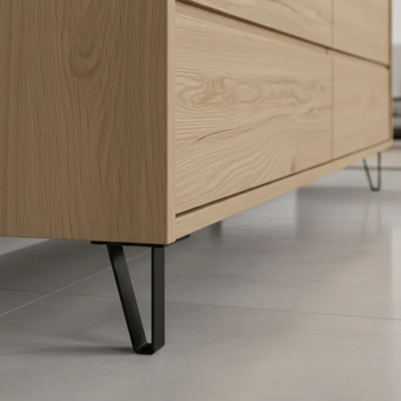 Namještajna nogica SONIA / Crna mat