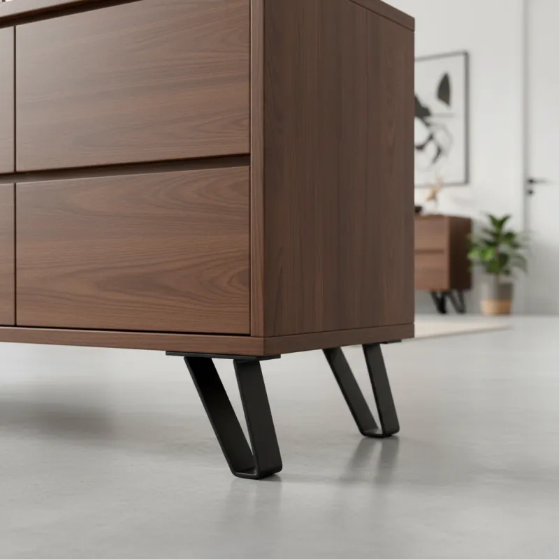 Namještajna nožica SONIA Mini / Crna mat