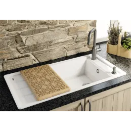 Kameninški sudoper Blanco FARON XL 6 S / Crna