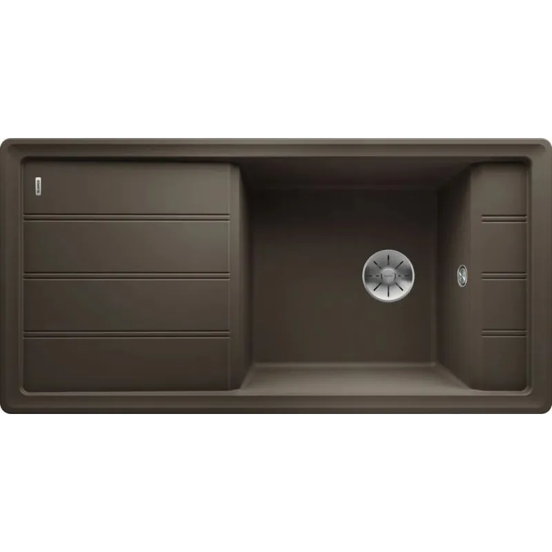 Kamniti sudoper Blanco FARON XL 6 S / Kava