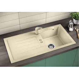 Kamenin sudoper Blanco FAVUM 45 S / Bijela soft